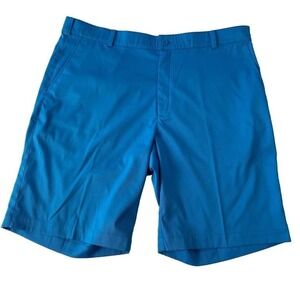 Nike Golf Dri-FIT Tour Performance Shorts 38 Blue Athletic‎ Fit Stained Read